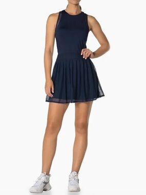 Lucky in Love Navy Sleeveless Dress